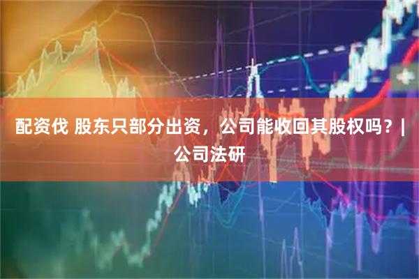 配资伐 股东只部分出资，公司能收回其股权吗？|公司法研